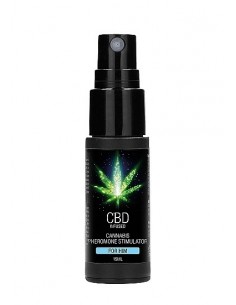 Feromony dla mężczyzn CBD Cannabis 15ml - Lubrykanty, feromony i olejki do masażu CBD - 1 2