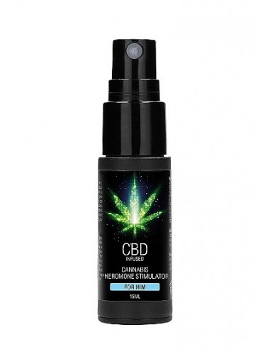 Feromony dla mężczyzn CBD Cannabis 15ml - Lubrykanty, feromony i olejki do masażu CBD - 2