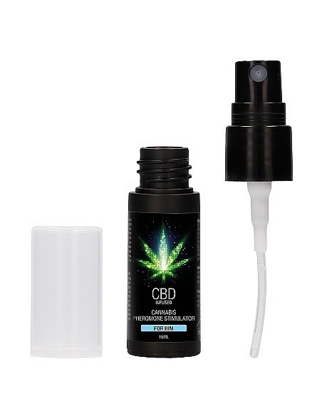 Feromony dla mężczyzn CBD Cannabis 15ml - Lubrykanty, feromony i olejki do masażu CBD - 3