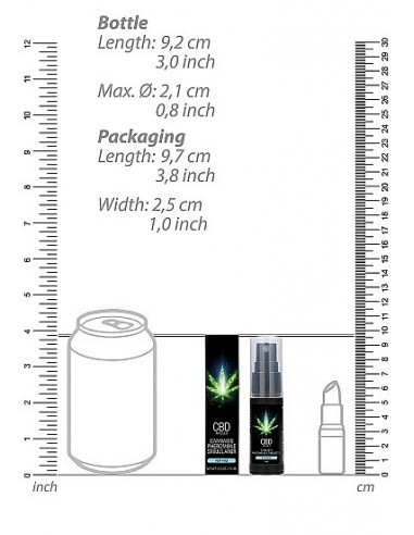 Feromony dla mężczyzn CBD Cannabis 15ml - Lubrykanty, feromony i olejki do masażu CBD - 4