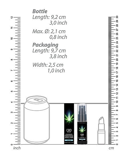 Feromony dla mężczyzn CBD Cannabis 15ml - Lubrykanty, feromony i olejki do masażu CBD - 4