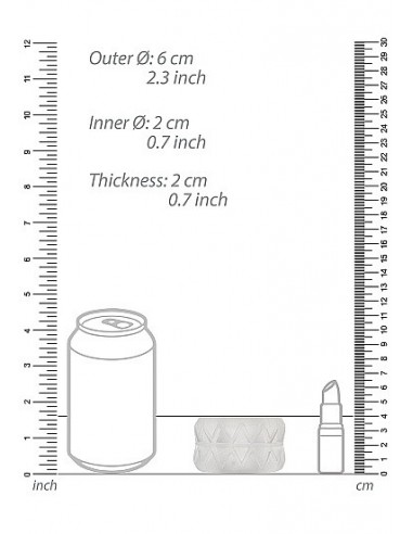 Masturbator N0. 92 - Reversible Bumper - Transparent - Masturbatory i Sztuczne pochwy - 4