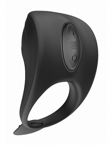 Pierścien erekcyjny wibrujący C-spot Massager - Czarny - Pierścienie erekcyjne wibrujące - 1