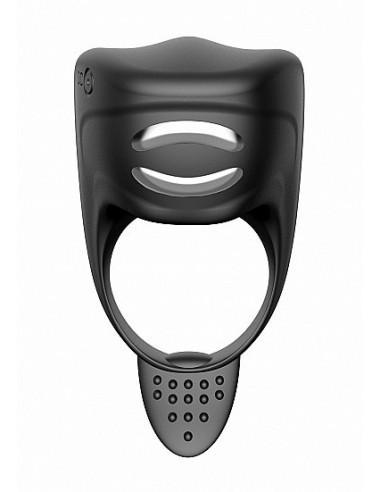 Pierścien erekcyjny wibrujący C-spot Massager - Czarny - Pierścienie erekcyjne wibrujące - 4