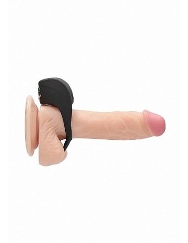 Pierścien erekcyjny wibrujący C-spot Massager - Czarny - Pierścienie erekcyjne wibrujące - 7