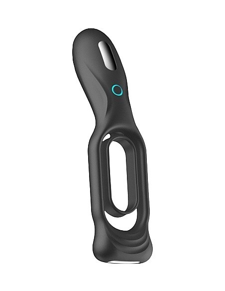 Pierścien erekcyjny wibrujący N0. 88 Rechargeable Czarny - Pierścienie erekcyjne wibrujące - 1