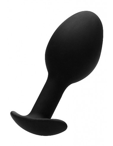 Korek analny zatyczka N0. 89 - Self Penetrating Butt Plug - Black - Korki analne silikonowe - 4