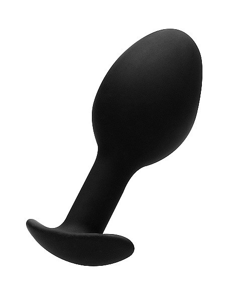 Korek analny zatyczka N0. 89 - Self Penetrating Butt Plug - Black - Korki analne silikonowe - 4