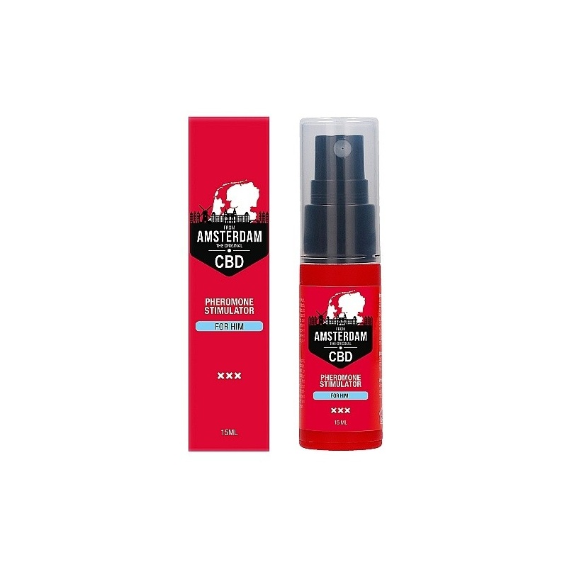 Feromony dla mężczyzn Original CBD Amsterdam 15ml - 1