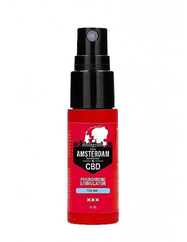 Feromony dla mężczyzn Original CBD Amsterdam 15ml - Lubrykanty, feromony i olejki do masażu CBD - 2