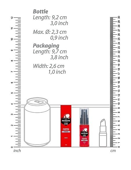 Feromony dla mężczyzn Original CBD Amsterdam 15ml - Lubrykanty, feromony i olejki do masażu CBD - 4
