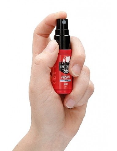 Feromony dla mężczyzn Original CBD Amsterdam 15ml - Lubrykanty, feromony i olejki do masażu CBD - 5