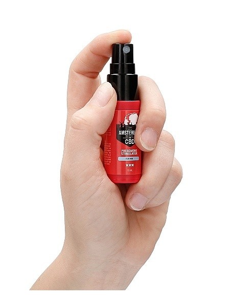 Feromony dla mężczyzn Original CBD Amsterdam 15ml - Lubrykanty, feromony i olejki do masażu CBD - 5