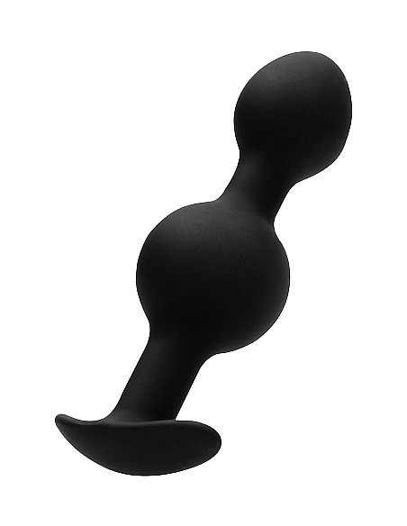 Korek analny zatyczka N0. 90 - Self Penetrating Butt Plug - Black - Korki analne silikonowe - 5