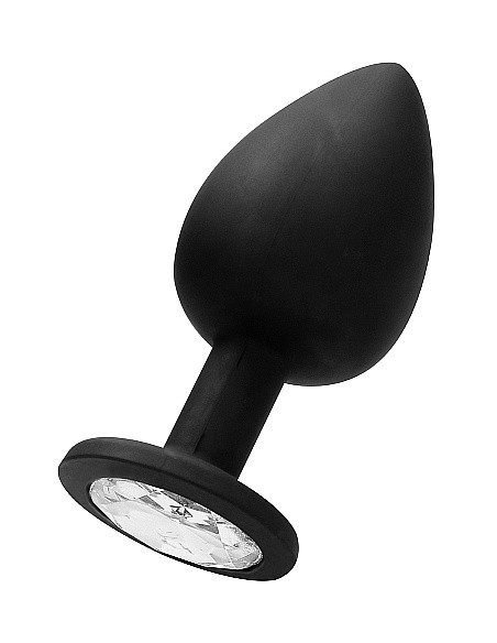 Korek analny zatyczka N0. 91 - Self Penetrating Butt Plug - Black - Korki analne silikonowe - 6