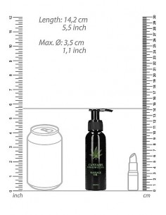 Olejek do masażu Cannabis With Hemp Seed Oil 100 ml - Olejki i żele do masażu - 1 2