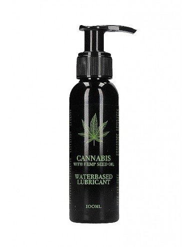 Wodny lubrykant Cannabis With Hemp Seed Oil 100 ml - Lubrykanty do seksu klasycznego - 1