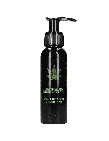 Wodny lubrykant Cannabis With Hemp Seed Oil 100 ml - Lubrykanty do seksu klasycznego - 1