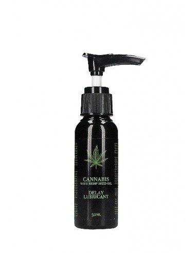 Żel na opóźnienie wytrysku Cannabis With Hemp Seed Oil 50 ml - Środki na opóźnienie wytrysku - 1