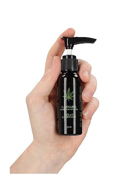 Żel na opóźnienie wytrysku Cannabis With Hemp Seed Oil 50 ml - Środki na opóźnienie wytrysku - 3