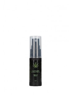 Spray na opóźnienie wytrysku Cannabis With Hemp Seed Oil 15 ml - Środki na opóźnienie wytrysku - 1