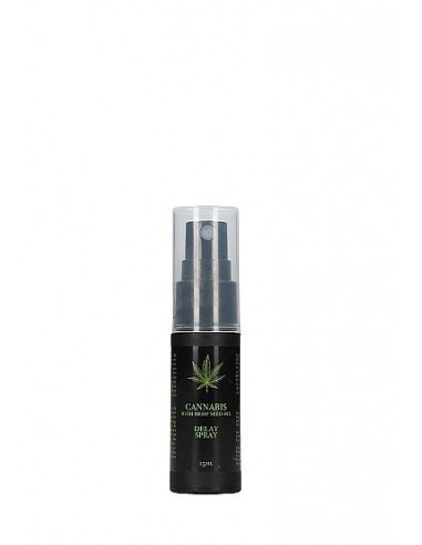Spray na opóźnienie wytrysku Cannabis With Hemp Seed Oil 15 ml - Środki na opóźnienie wytrysku - 1