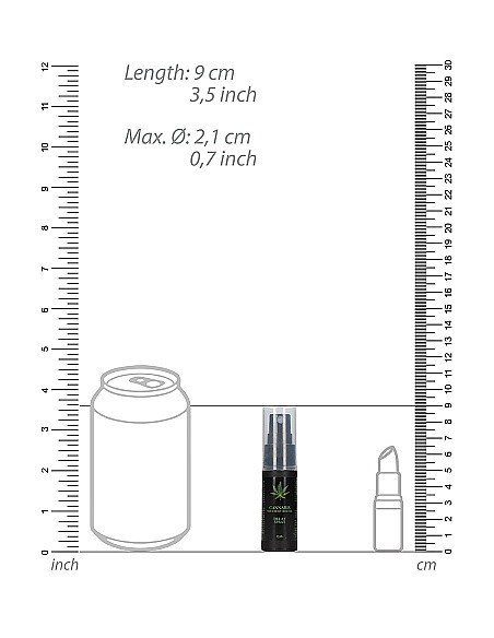 Spray na opóźnienie wytrysku Cannabis With Hemp Seed Oil 15 ml - Środki na opóźnienie wytrysku - 2