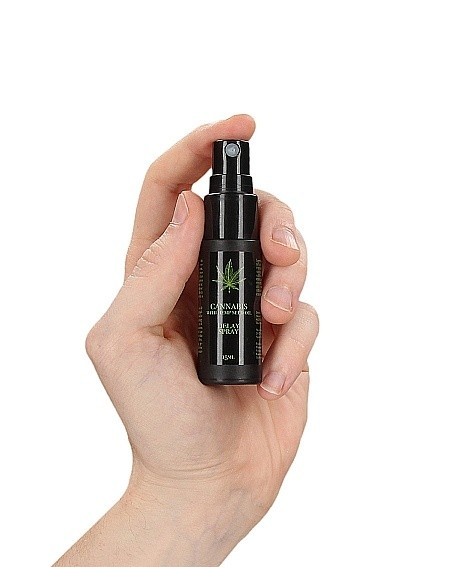 Spray na opóźnienie wytrysku Cannabis With Hemp Seed Oil 15 ml - Środki na opóźnienie wytrysku - 3