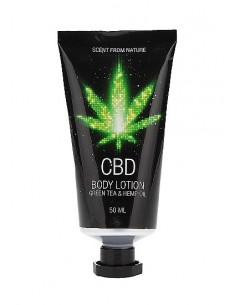CBD - do Kąpieli i Prysznicu - Zestaw 1 - Green Tea Hemp Oil - Lubrykanty, feromony i olejki do masażu CBD - 1 2