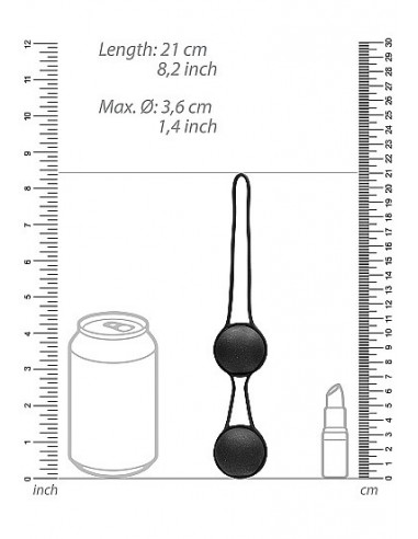 Kulki gejszy Biodegradable - Black - Kulki Gejszy Podwójne i Pojedyncze - 4