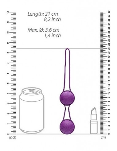 Kulki gejszy Biodegradable - Purple - Kulki Gejszy Podwójne i Pojedyncze - 4