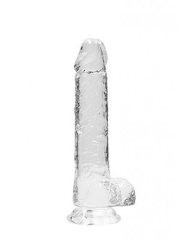 Realistyczne Dildo 8" / 20 Cm With Balls - Transparent - Dilda realistyczne - 3