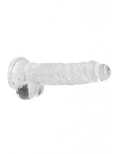 Realistyczne Dildo 8" / 20 Cm With Balls - Transparent - Dilda realistyczne - 7