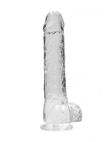Realistyczne Dildo 9" / 23 Cm With Balls - Transparent - Dilda realistyczne - 3