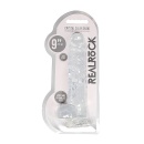 Realistyczne Dildo 9" / 23 cm With Balls - Transparent - 2