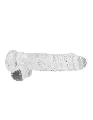 Realistyczne Dildo 9" / 23 Cm With Balls - Transparent - Dilda realistyczne - 7