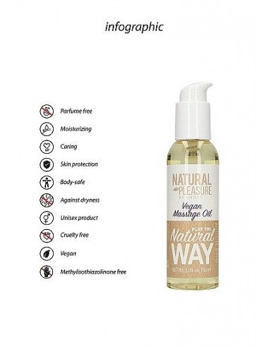 Wegański Olejek do Masażu Erotycznego 150 ml - Olejki i żele do masażu - 6