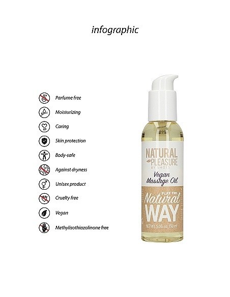 Wegański Olejek do Masażu Erotycznego 150 ml - Olejki i żele do masażu - 6