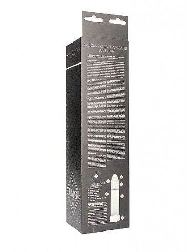 Pompka Erekcyjna Do Penisa Automatic Rechargeable Luv Pump - Transparent - Pompki erekcyjne i powiększające penisa - 3