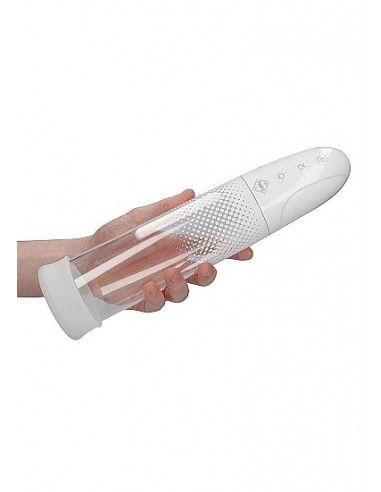 Pompka Erekcyjna Do Penisa Automatic Rechargeable Luv Pump - Transparent - Pompki erekcyjne i powiększające penisa - 8