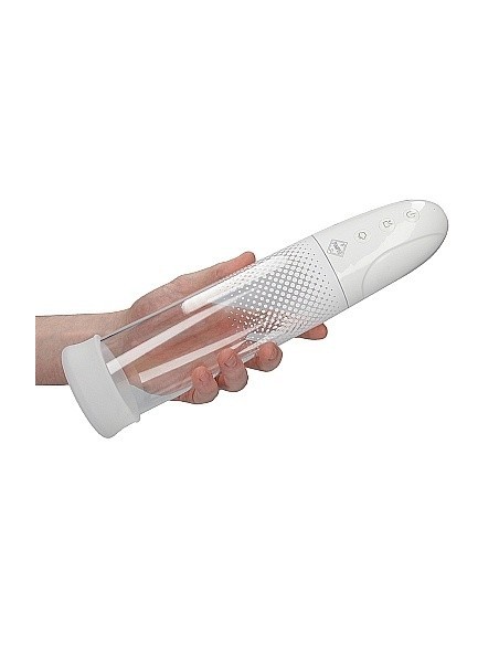 Pompka Erekcyjna Do Penisa Automatic Rechargeable Luv Pump - Transparent - Pompki erekcyjne i powiększające penisa - 8