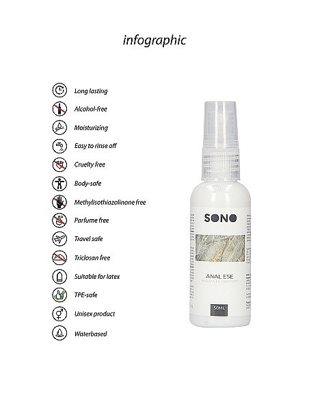 Lubrykant do seksu analnego Anal Ese 50ml - Lubrykanty do seksu analnego - 6