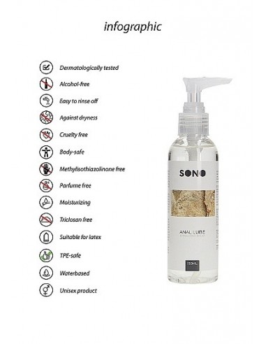 Lubrykant do seksu analnego Anal lube 150ml - Lubrykanty do seksu analnego - 6