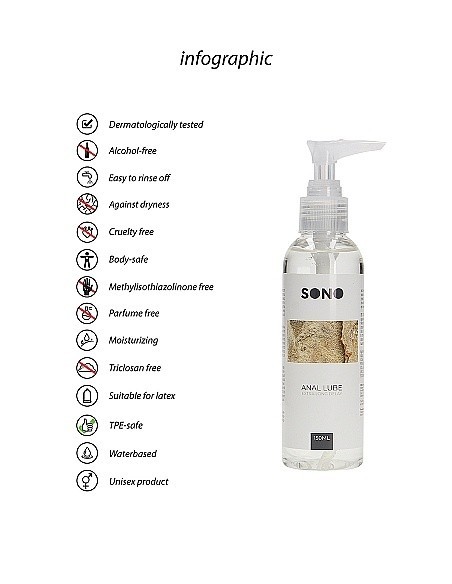 Lubrykant do seksu analnego Anal lube 150ml - Lubrykanty do seksu analnego - 6