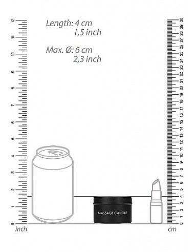 Zestaw świec do masażu Pheromone, Vanilla / Rose Scented - Świece zapachowe do masażu - 4