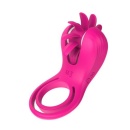 Podwójny wibrujący pierścień erekcyjny Mind Blower 10,8 cm - 1