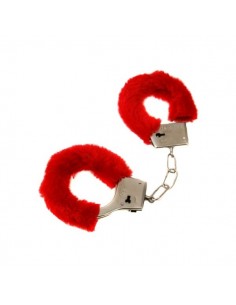 Kajdanki erotyczne Love Cuffs Red (czerwony) - Kajdanki erotyczne - 1