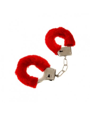 Kajdanki erotyczne Love Cuffs Red (czerwony) - Kajdanki erotyczne - 1