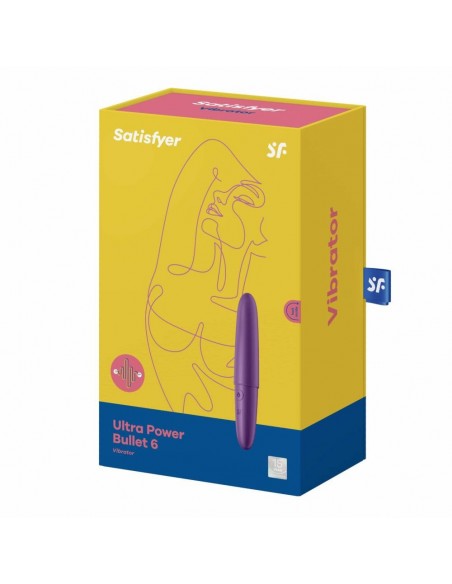 Wibrator mini Ultra Power Bullet 6 (Violet) - Wibratory Mini - 7