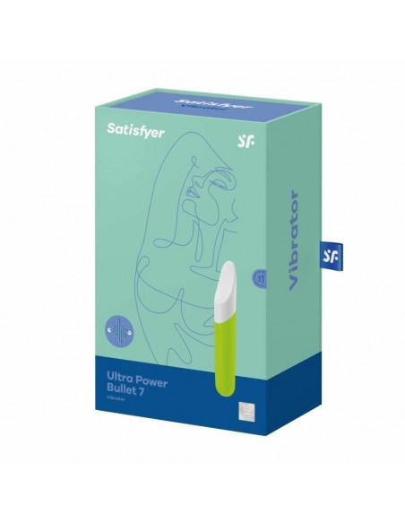 Wibrator mini Ultra Power Bullet 7 (Green) - Wibratory Mini - 6